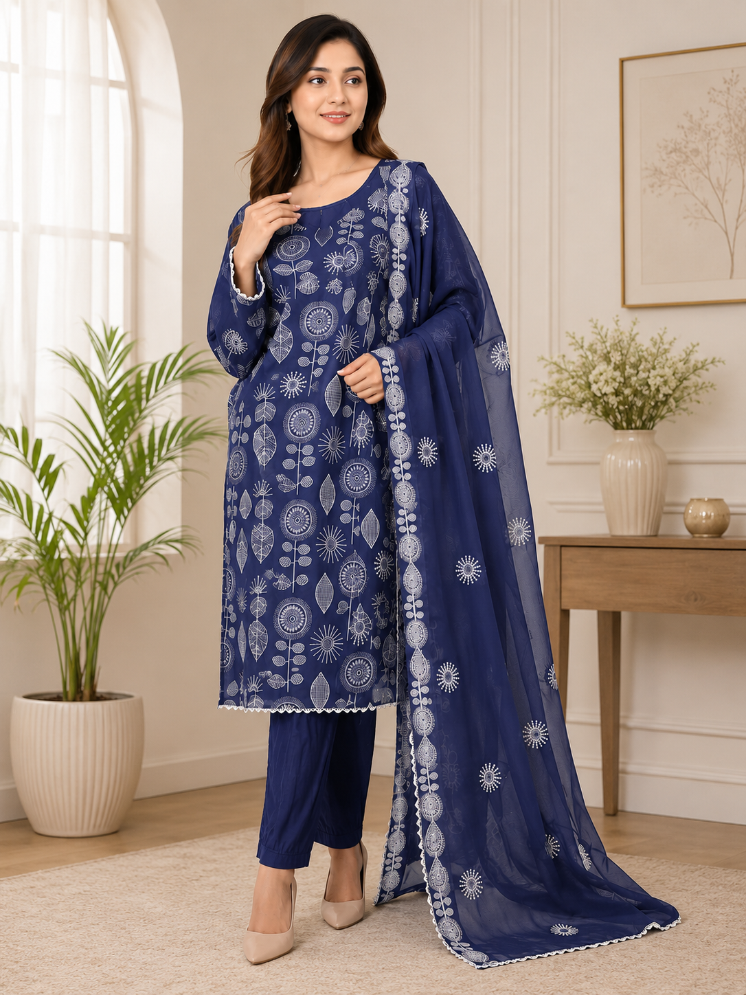 Breeze Lawn 3-Piece Suit.
