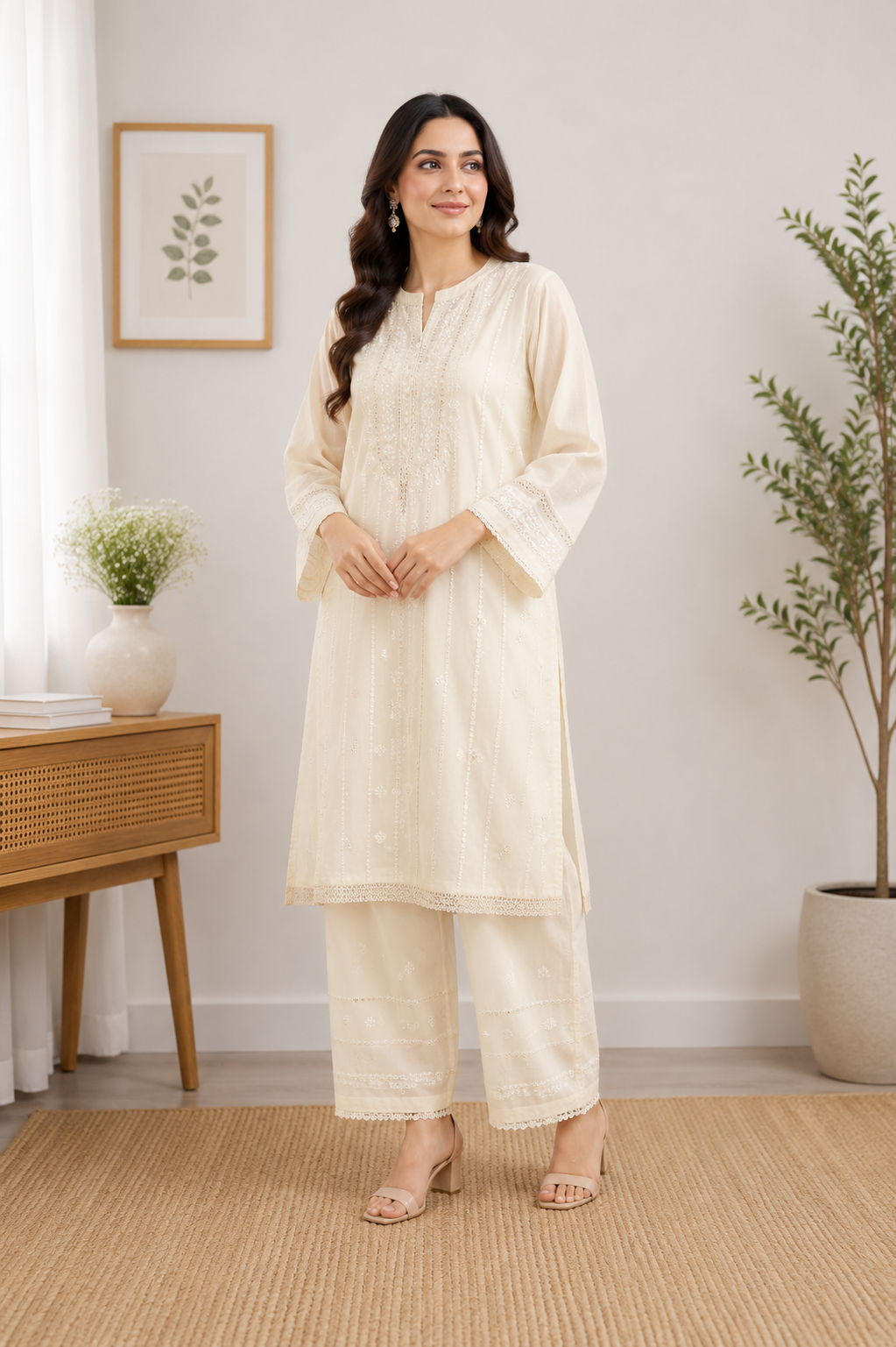 Breeze Lawn 3-Piece Ready-to-Wear Suit